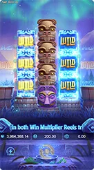 Totem Wonders · Pemilihan mode putaran dan eksekusi spin